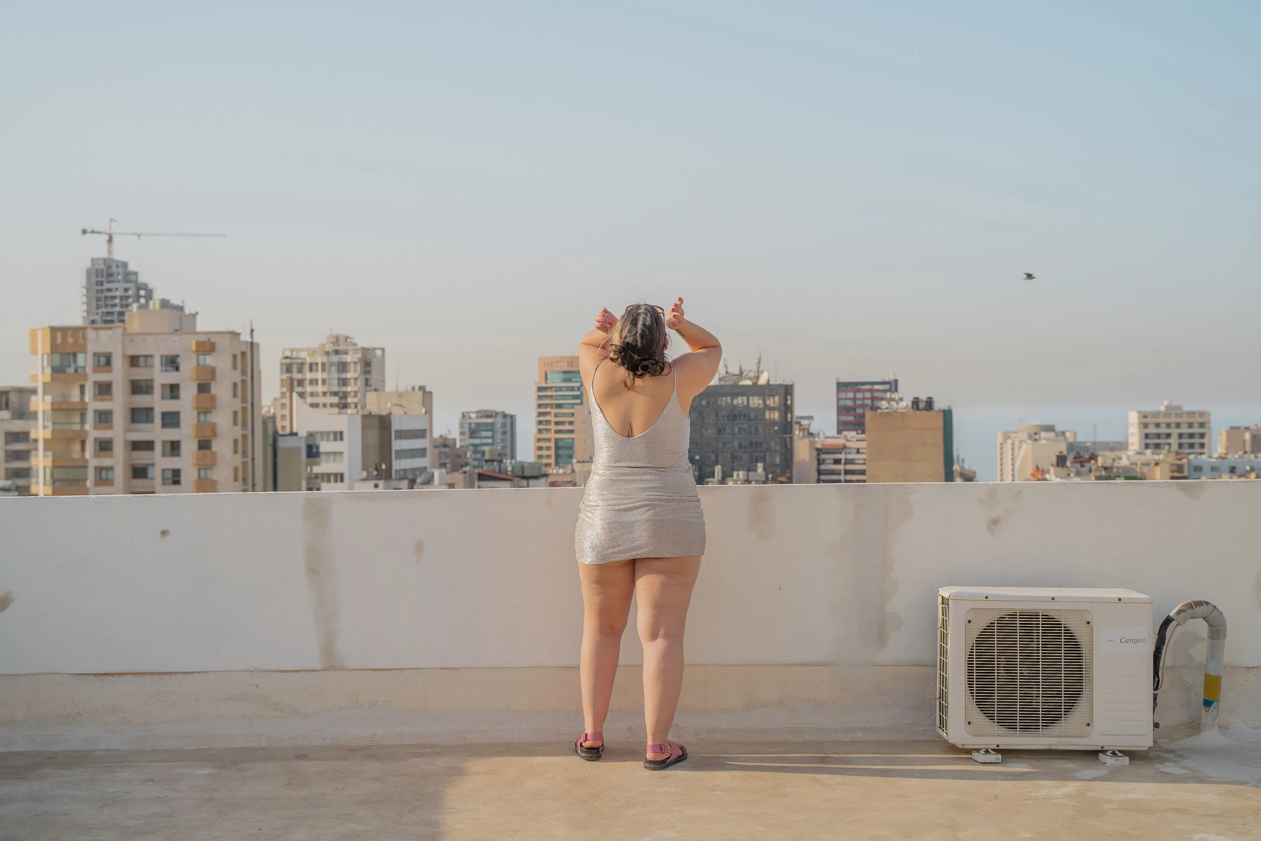 محاولة التقاط صورة لجسد واقعي