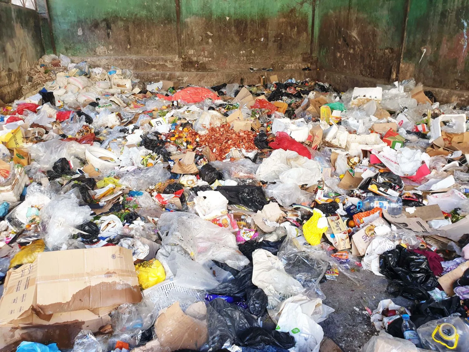 الحياة بجانب بيت زبالة حطّين